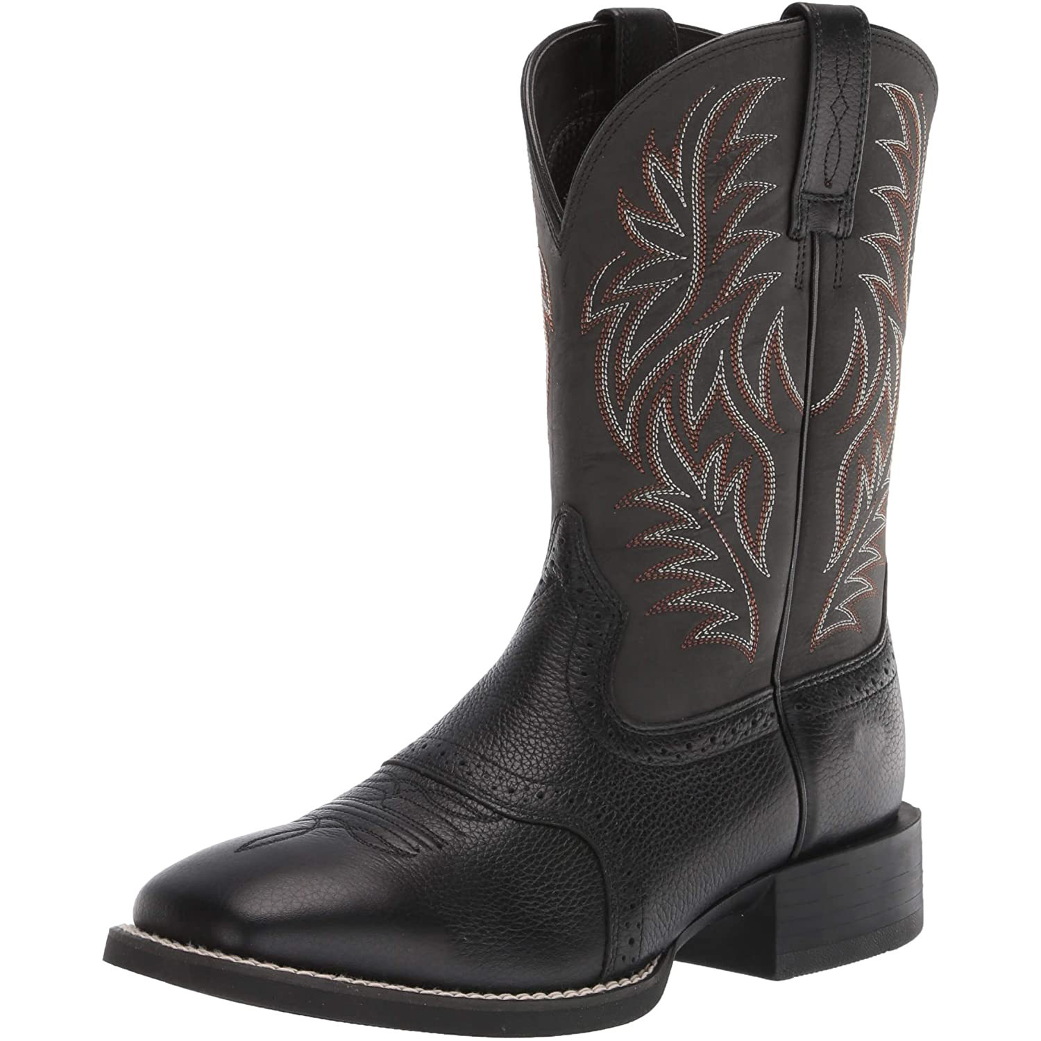 Men's Sport Wide Square Toe Western Boot luckystore