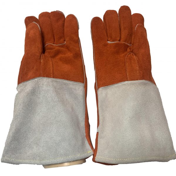 Heat Resistant Cow Welding Leather Hand Gloves