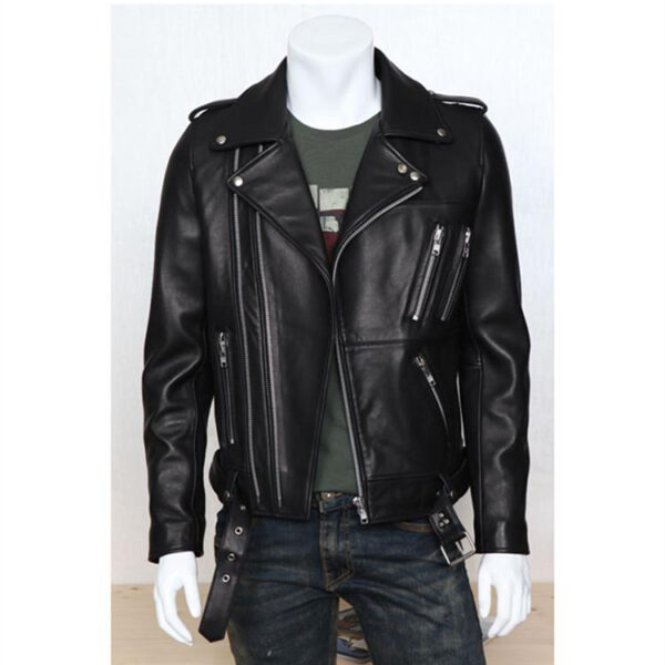 Mens Leather Jacket 2019 Autumn Winter New Style Men s Motorcycle Leather Garment Multi zipper Lapel