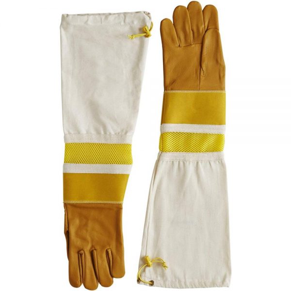 New Design Beekeepers Protective Leather Hand Gloves