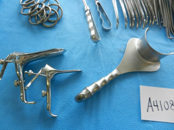 V. Mueller Sklar Surgical Gynecological OB/GYN Instrument Set With Case - Image 4