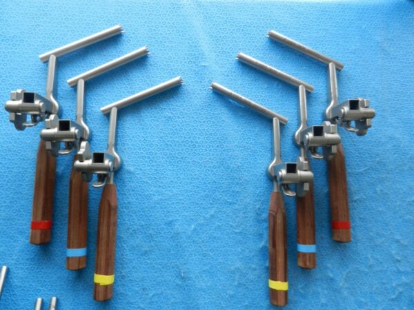 V. Mueller Surgical Orthopedic Caspar Distractor Instrument Set W/ Case - Image 2